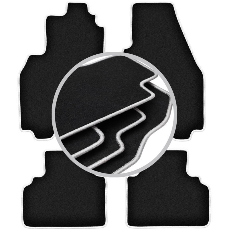 foto del prodotto tappetini auto carlux silver per ford cougar coup 1998 2004 