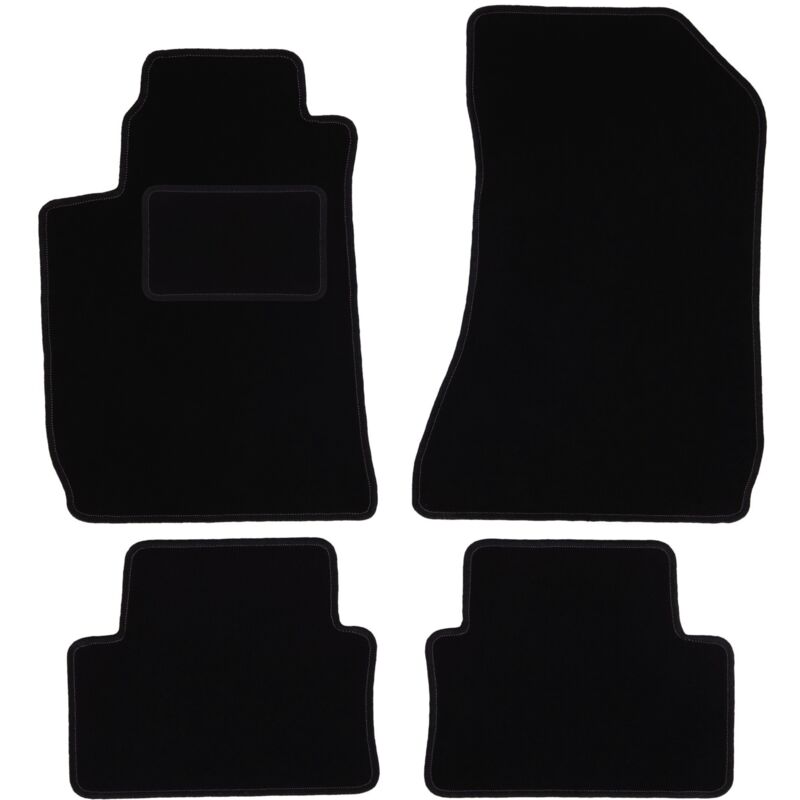 foto del prodotto tappetini in velluto nero per alfa romeo 159 berlina, station wagon, station wagon, sportwagon 2006 2011 