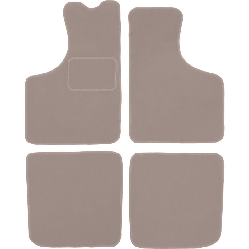 foto del prodotto tappetini in velluto beige per skoda 100s 100l berlina 1969 1977 