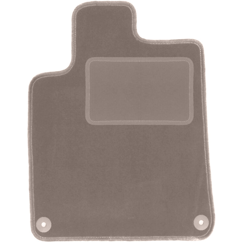 foto del prodotto tappetino conducente beige per peugeot 407 coup , berlina, station wagon, sw 2004 2011 