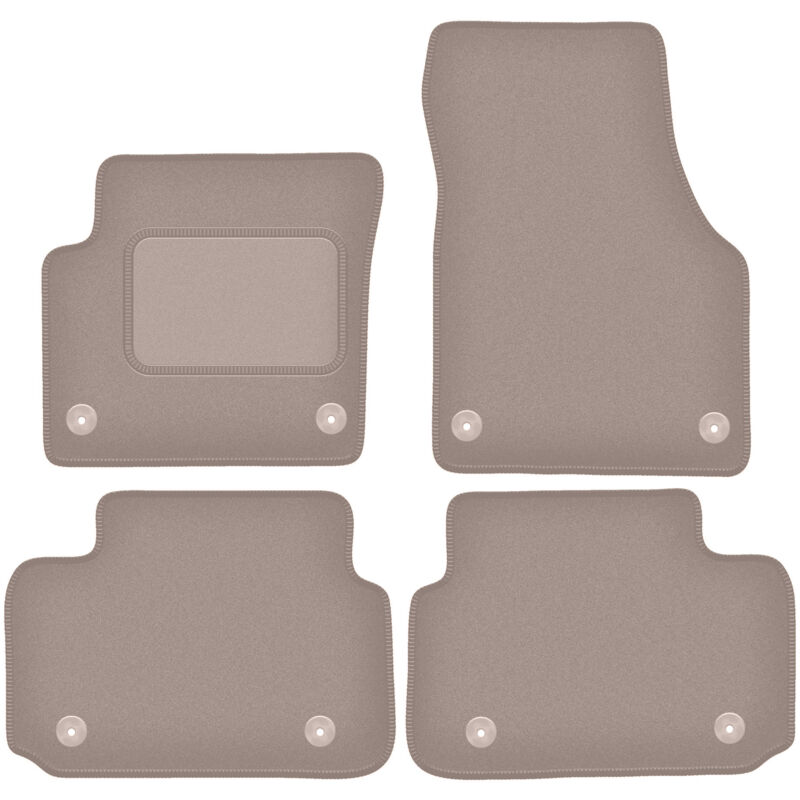 foto del prodotto tappetini in velluto beige per land rover discovery sport suv 2014 