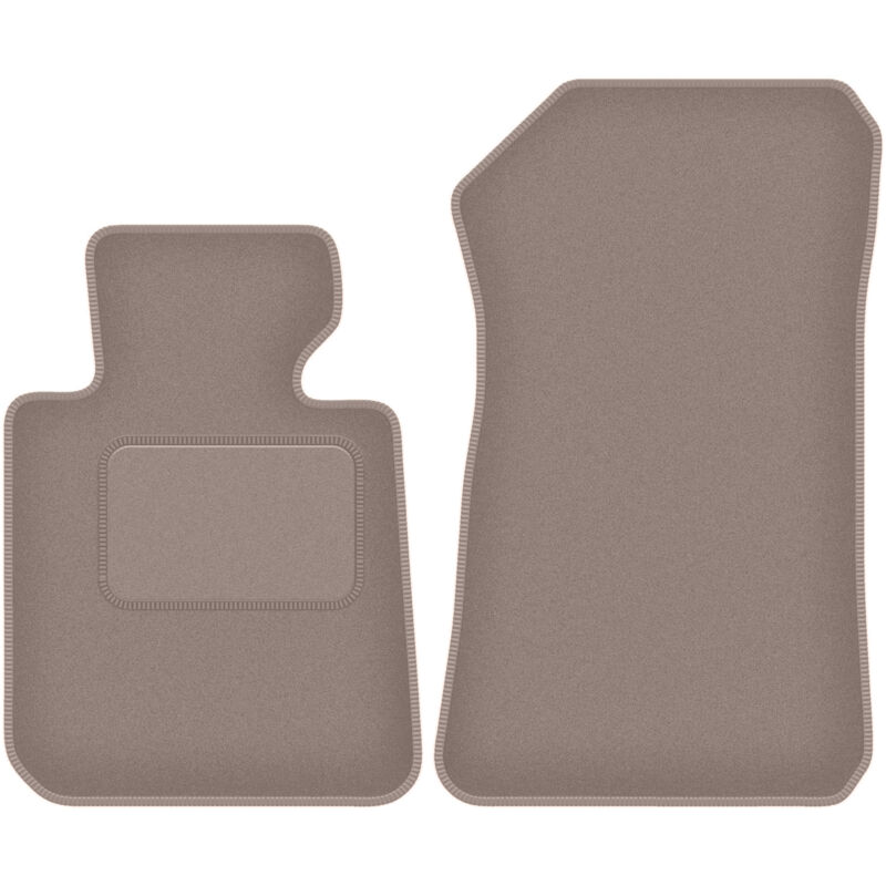 foto del prodotto tappetini anteriori beige per bmw 1 e82 coup 2007 2013 