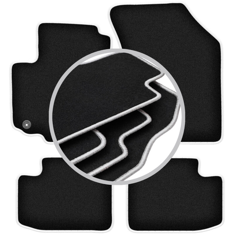 foto del prodotto tappetini auto carlux silver per fiat sedici hatchback 2006 2014 
