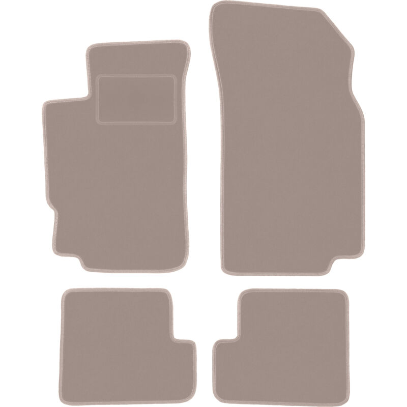 foto del prodotto tappetini in velluto beige per peugeot 406 coup 1995 2004 