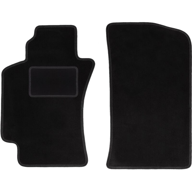 foto del prodotto tappetini anteriori neri per toyota avensis i t22 berlina, station wagon, liftback, hatchback 1997 2003 