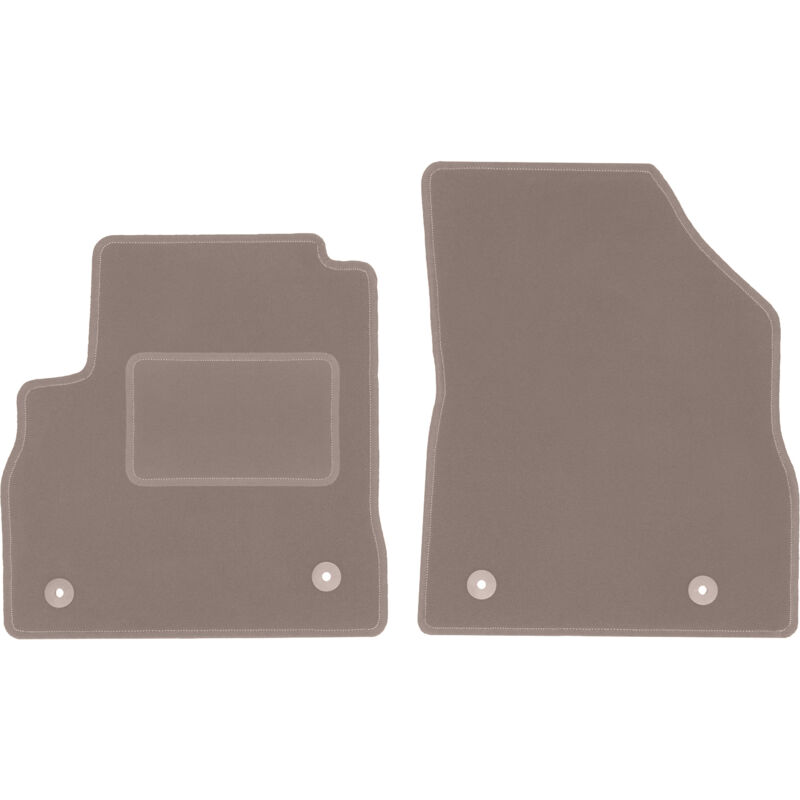 foto del prodotto tappetini anteriori beige per opel astra k berlina, hatchback, station wagon 2015 