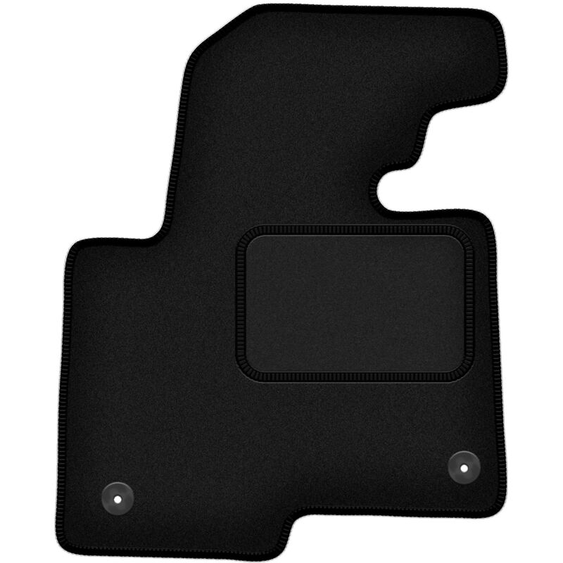 foto del prodotto tappetino conducente nero per hyundai santafe iii suv 2012 