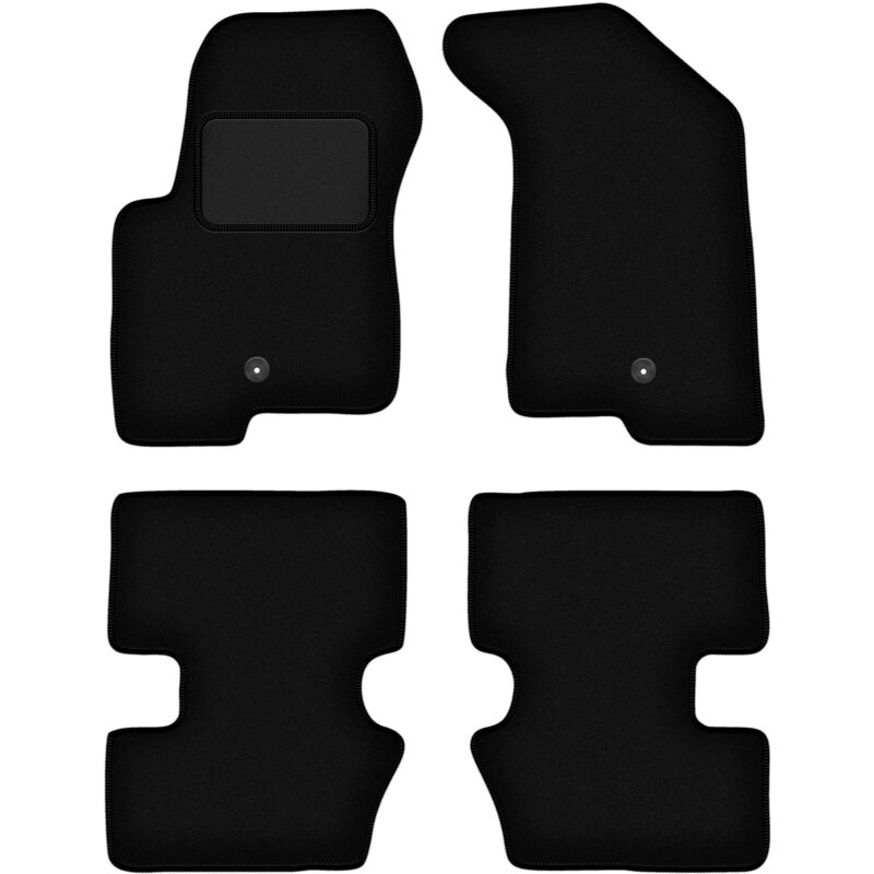 foto del prodotto tappetini in velluto nero per jeep patriot off road 2006 2016 