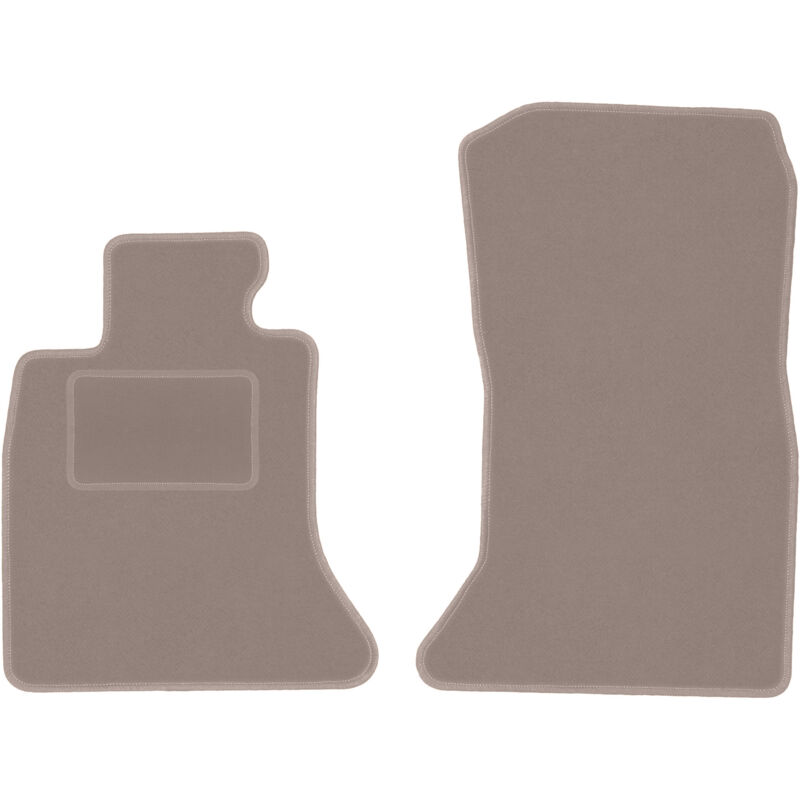foto del prodotto tappetini anteriori beige per bmw 5 f11 fl station wagon, touring 2013 2017 