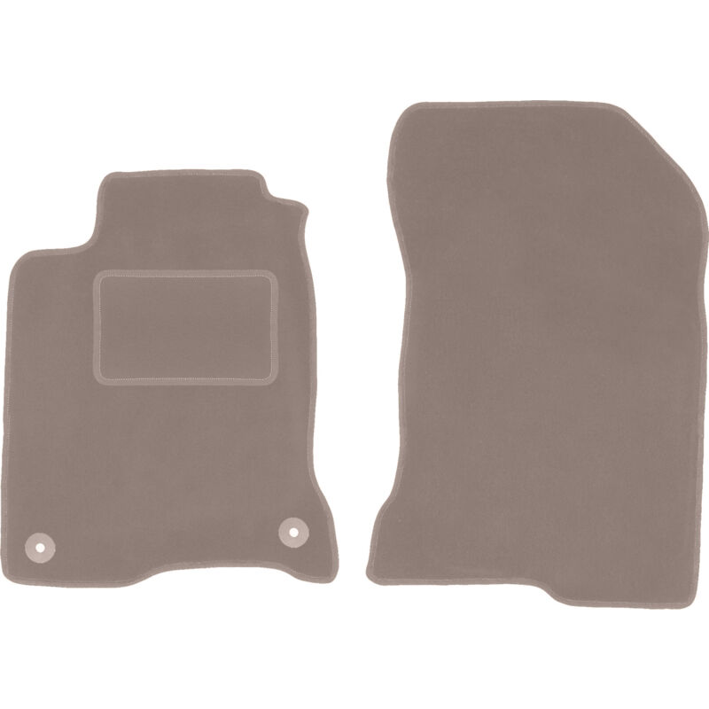 foto del prodotto tappetini anteriori beige per renault laguna iii coup 2007 2015 