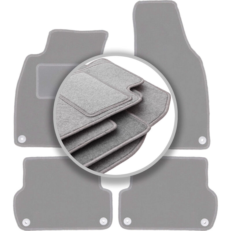 foto del prodotto tappetini grigi per auto seat exeo berlina, station wagon 2008 2015 