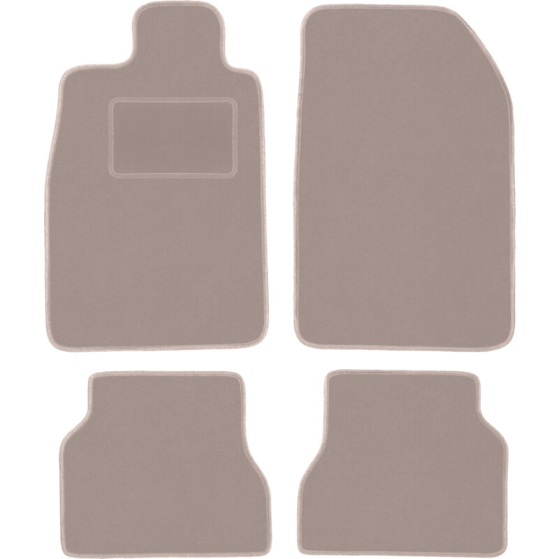 foto del prodotto tappetini in velluto beige per citroen xm break, station wagon, berlina, hatchback, liftback 1989 2000 