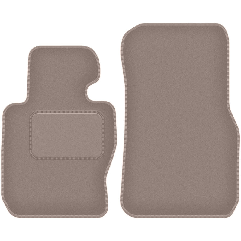 foto del prodotto tappetini anteriori beige per bmw 3 f31 touring xdrive 2012 2019 