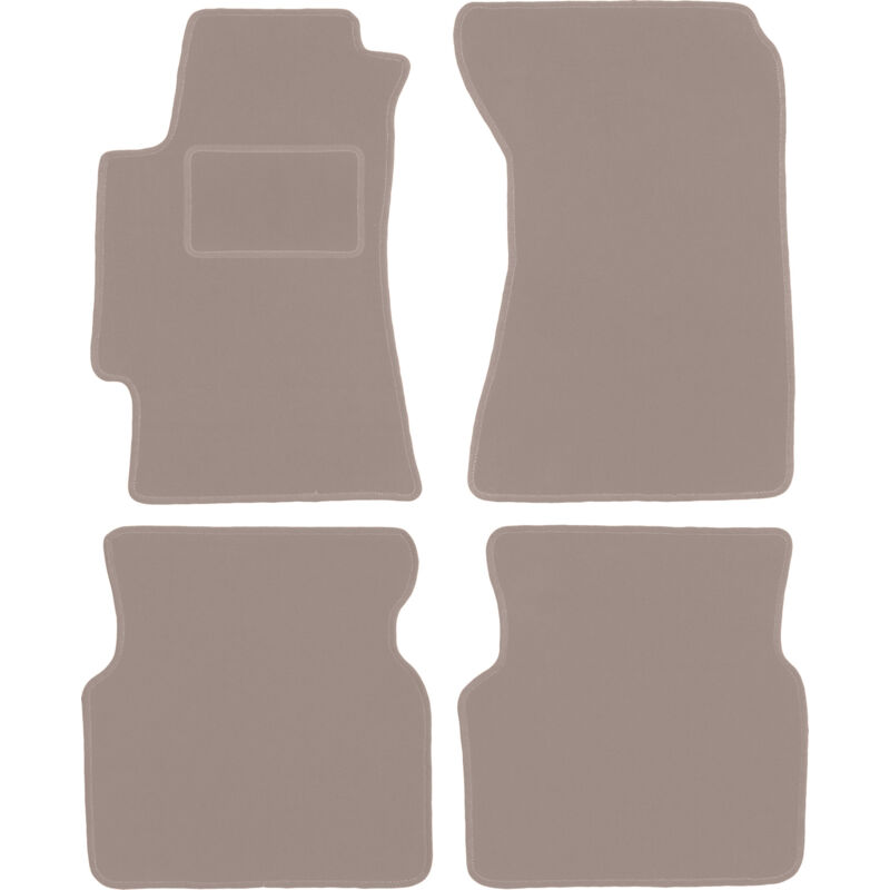 foto del prodotto tappetini in velluto beige per subaru impreza ii gd berlina, station wagon 2000 2007 