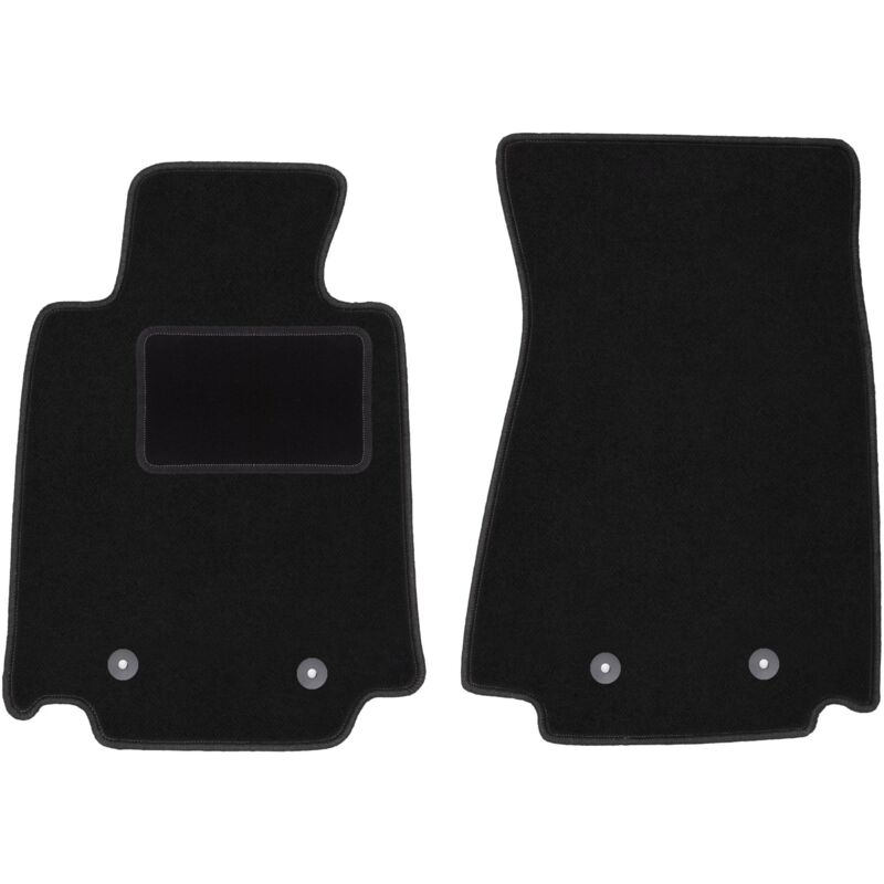 foto del prodotto tappetini anteriori neri per nissan 370z coup , roadster 2009 2020 