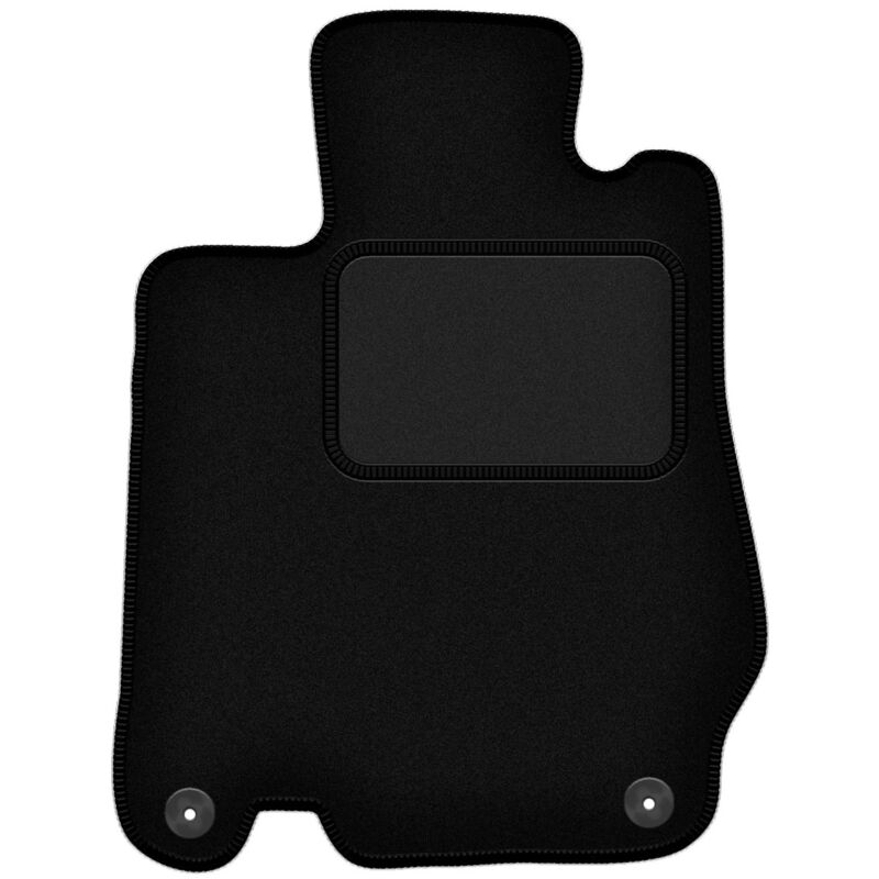 foto del prodotto tappetino conducente nero per mercedes sl r230 roadster 2001 2011 