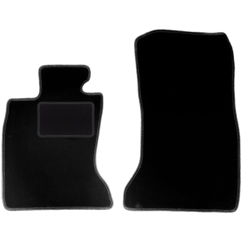 foto del prodotto tappetini anteriori neri per bmw 7 f02 berlina 2008 2015 