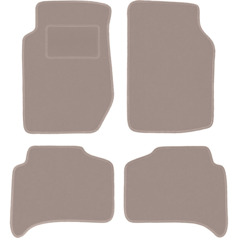 foto del prodotto tappetini in velluto beige per kia sportage i suv 1995 2004 