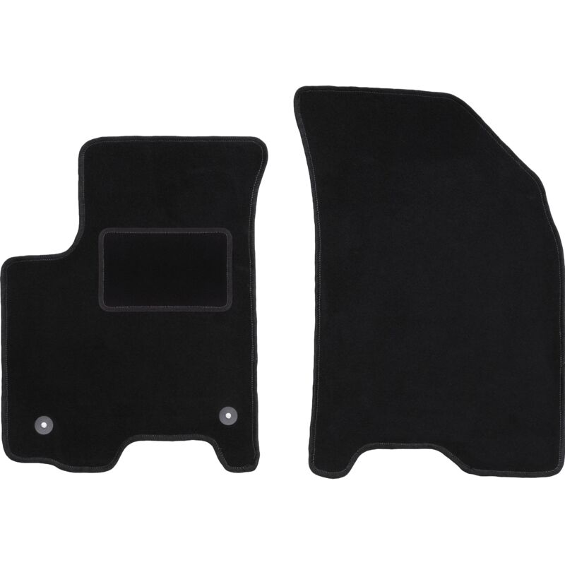 foto del prodotto tappetini anteriori neri per chevrolet aveo i t200 t250 hatchback, berlina 2002 2011 