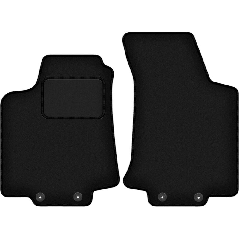 foto del prodotto tappetini anteriori neri per volkswagen golf iv cabrio 1998 2002 