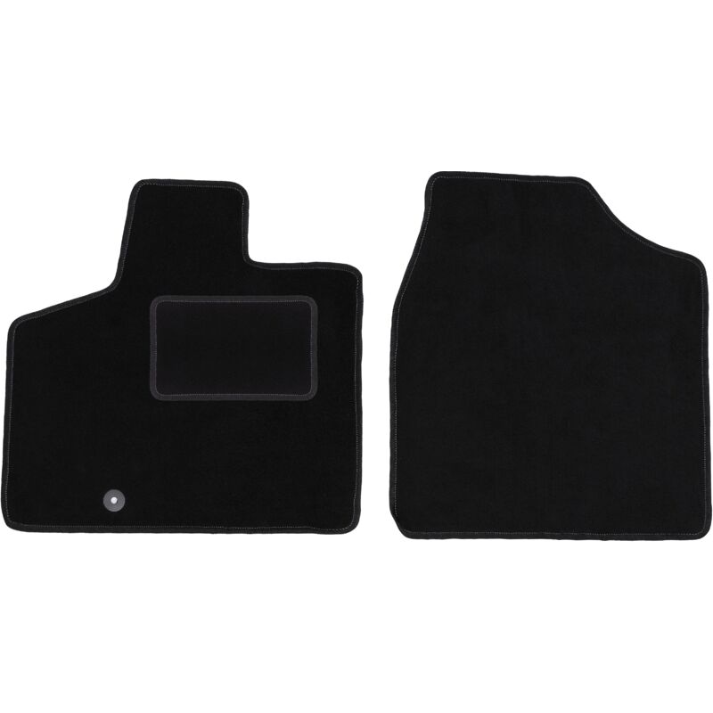 foto del prodotto tappetini anteriori neri per chrysler town county iv minivan 2008 2016 