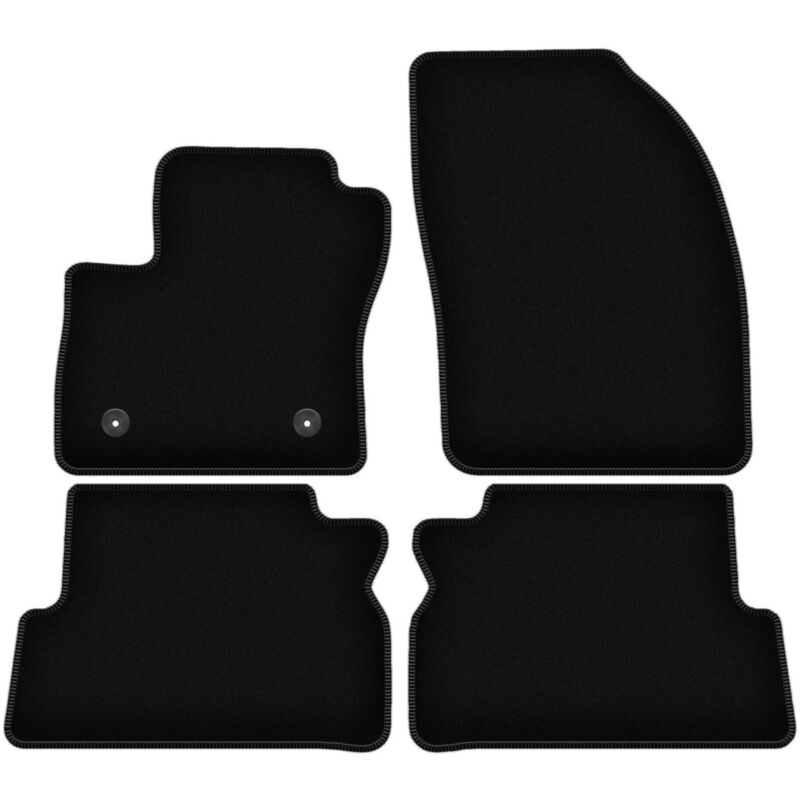 immagine 0 del prodotto tappetini basic in velluto nero per ford c max mk2 minivan 2011 2015 