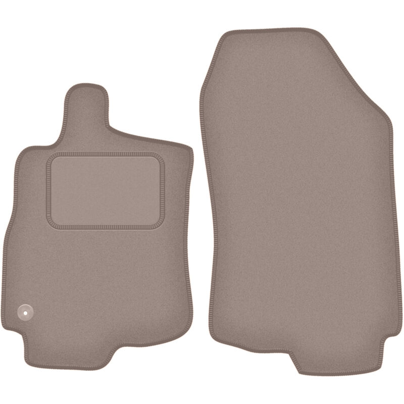 foto del prodotto tappetini anteriori beige per renault megane iii cabrio 2008 2015 