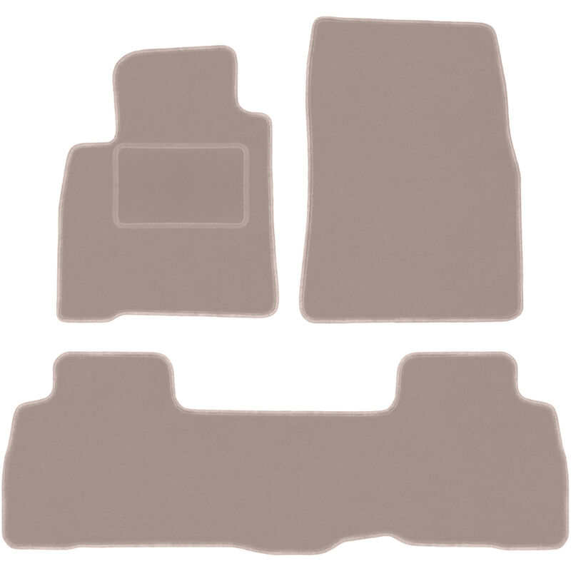 foto del prodotto tappetini in velluto beige per toyota land cruiser j200 fl fuoristrada 2015 