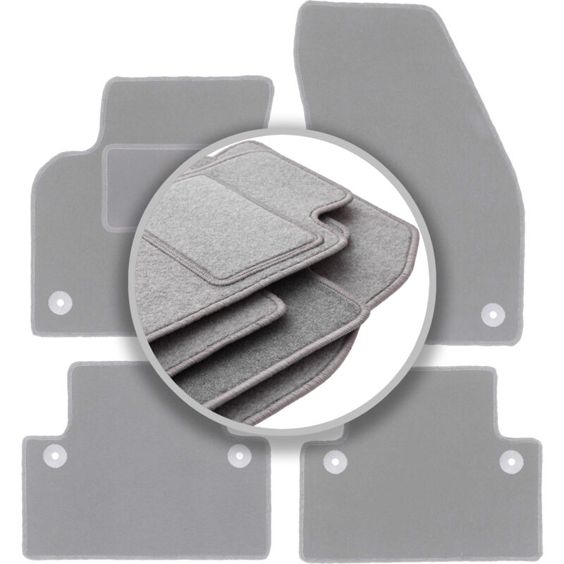 foto del prodotto tappetini grigi per auto volvo s40 ii berlina 2004 2012 