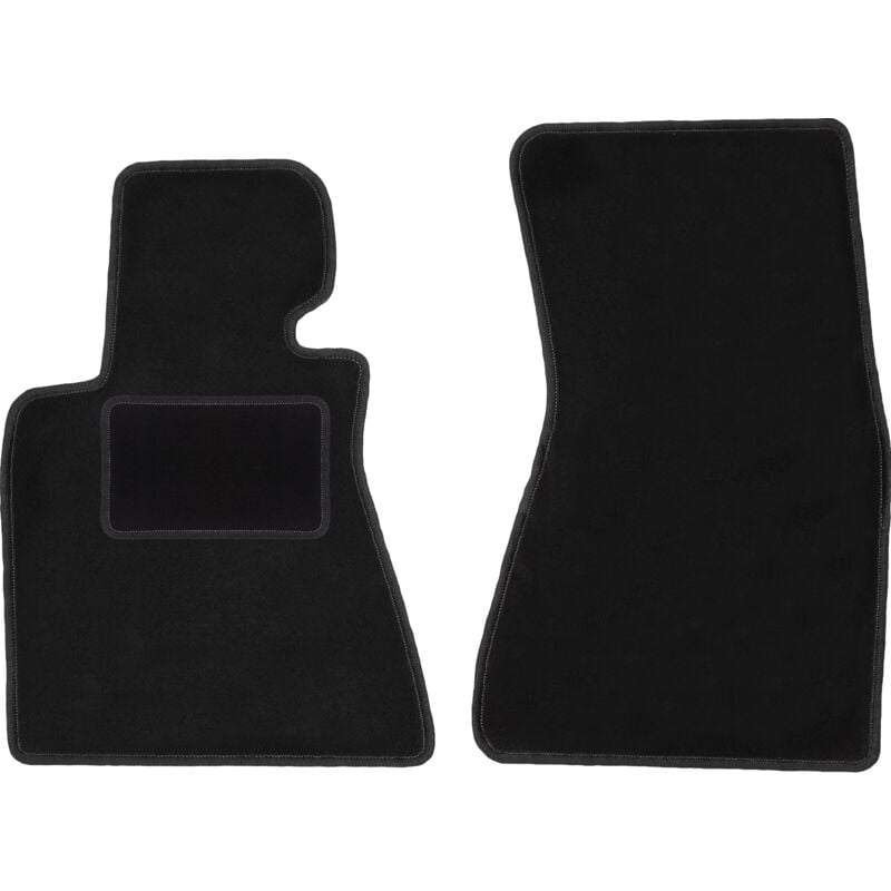 foto del prodotto tappetini anteriori neri per bmw 7 e65 berlina 2001 2008 