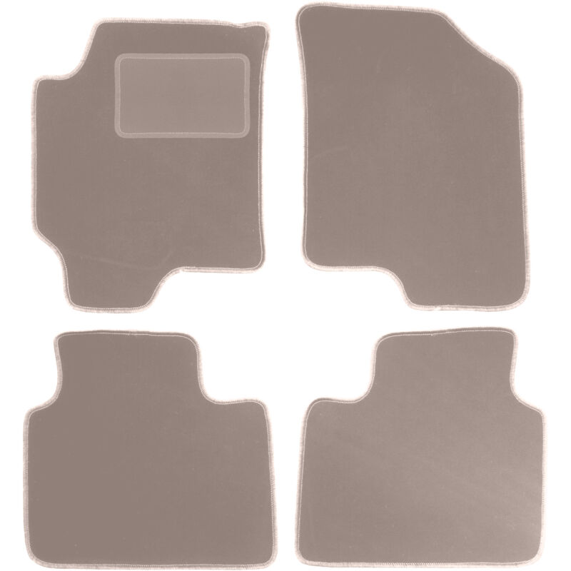 foto del prodotto tappetini in velluto beige per hyundai elantra iii berlina 2000 20006 
