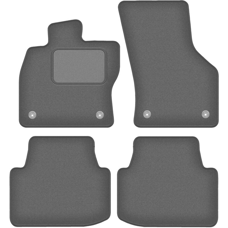 foto del prodotto tappetini auto graphite per volkswagen passat b8 fl station wagon, berlina 2019 