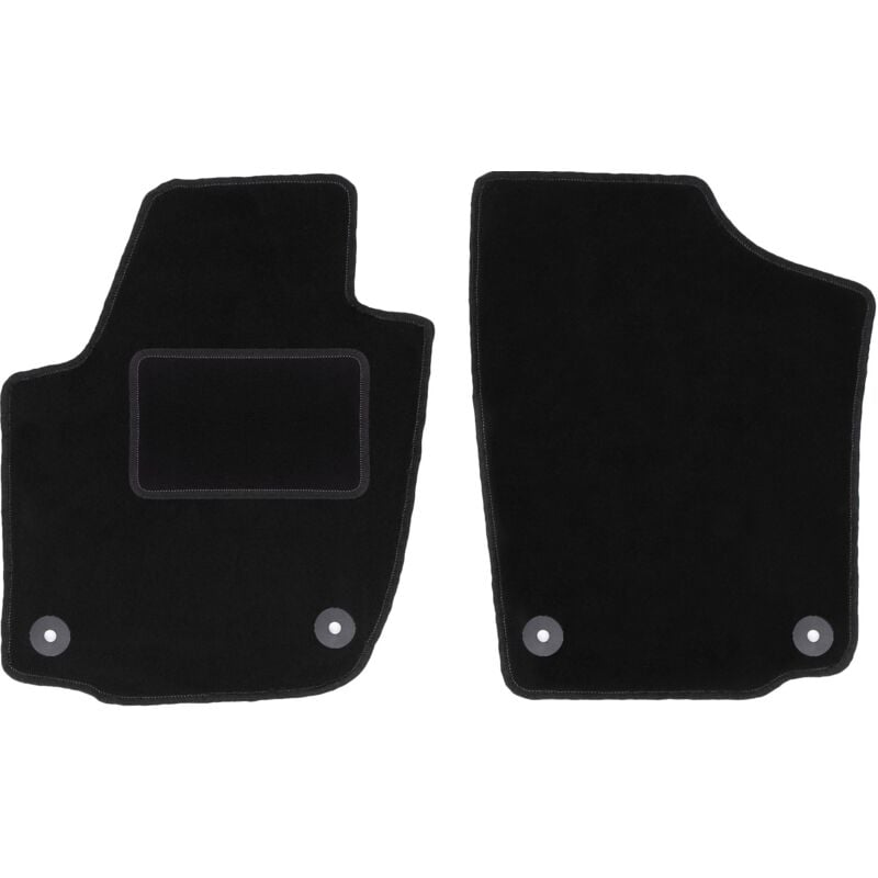 foto del prodotto tappetini anteriori neri per seat toledo iv berlina 2012 