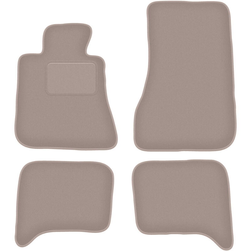 foto del prodotto tappetini in velluto beige per bmw 5 e28 berlina 1980 1990 