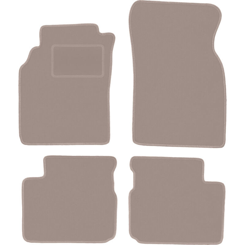 foto del prodotto tappetini in velluto beige per nissan primera p11 liftback, berlina, station wagon, station wagon 1995 2002 