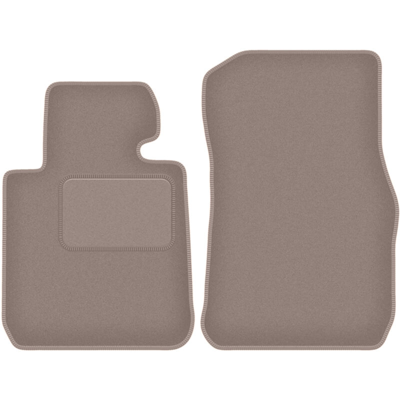 foto del prodotto tappetini anteriori beige per bmw 1 f23 decappottabile 2011 2019 