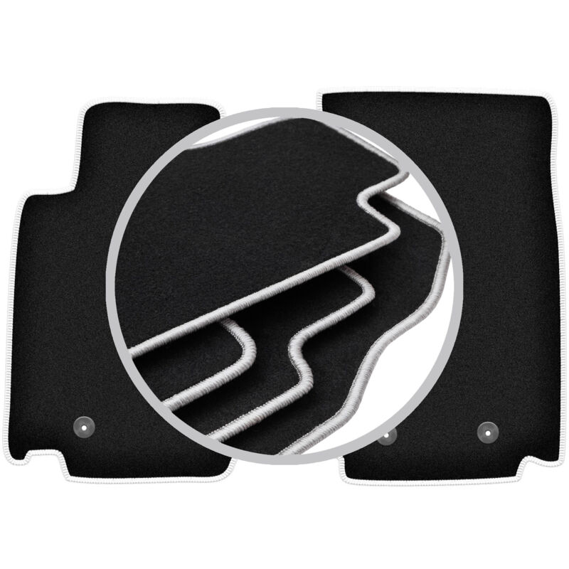 foto del prodotto tappetini auto carlux silver per nissan 370z coup , roadster 2009 2020 