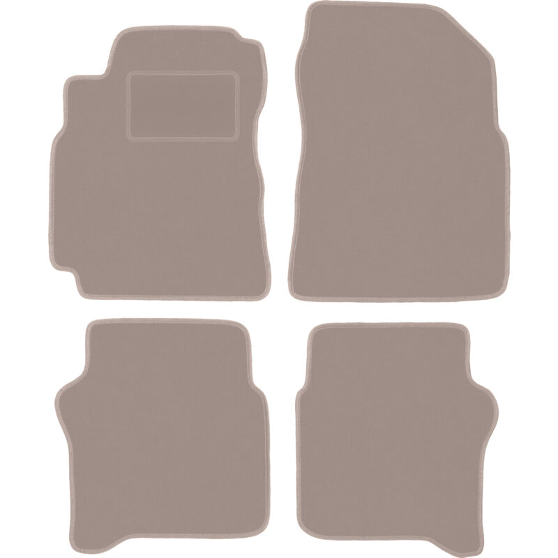 foto del prodotto tappetini in velluto beige per nissan primera p12 station wagon, berlina, liftback 2001 2007 