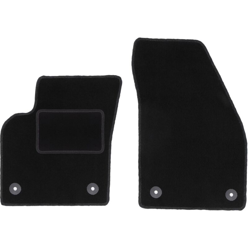 foto del prodotto tappetini anteriori neri per volvo s40 ii berlina 2004 2012 