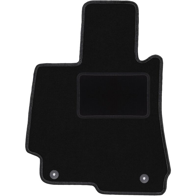 foto del prodotto tappetino conducente nero per mercedes w221 classe s berlina corta 2005 2013 