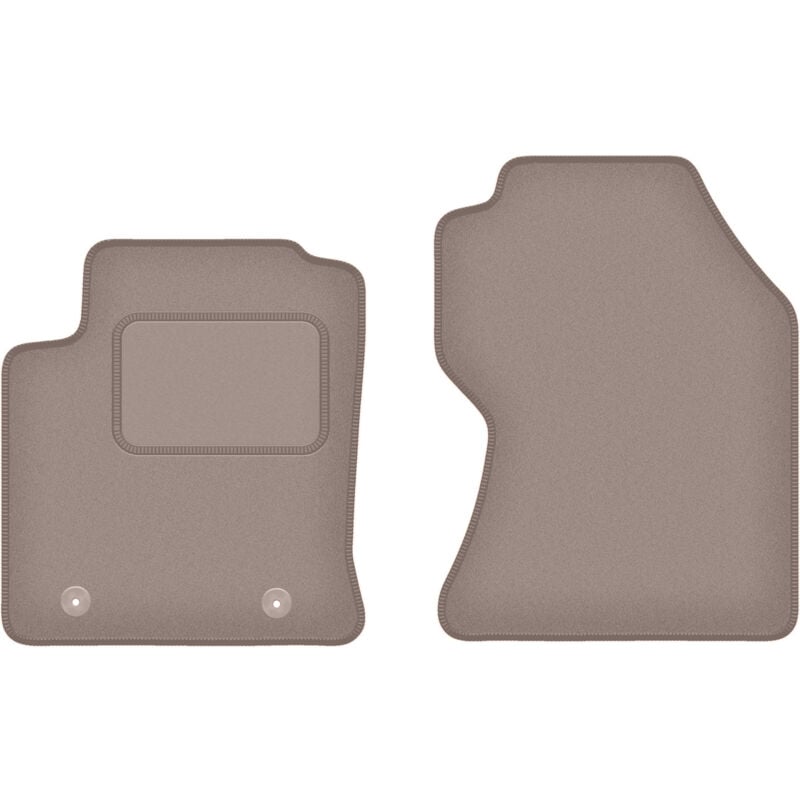 foto del prodotto tappetini anteriori beige per ford focus mk1 fl hatchback, berlina, station wagon 2001 2004 
