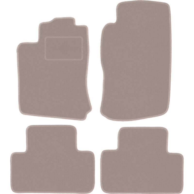 foto del prodotto tappetini in velluto beige per opel vectra b hatchback, berlina, station wagon, liftback 1996 2001 