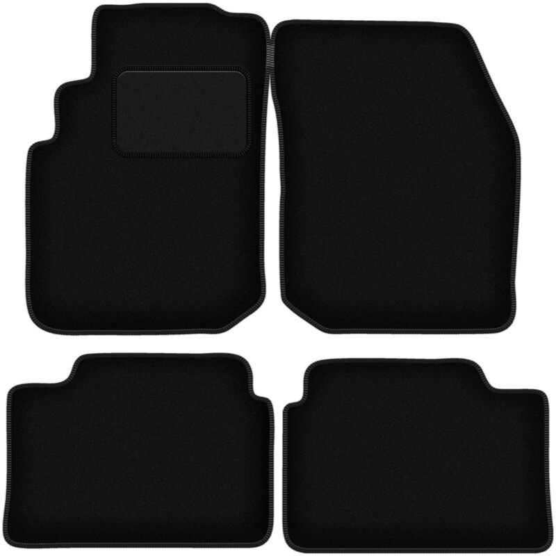 foto del prodotto tappetini in velluto nero per nissan primera p10 station wagon, liftback, berlina 1990 1998 