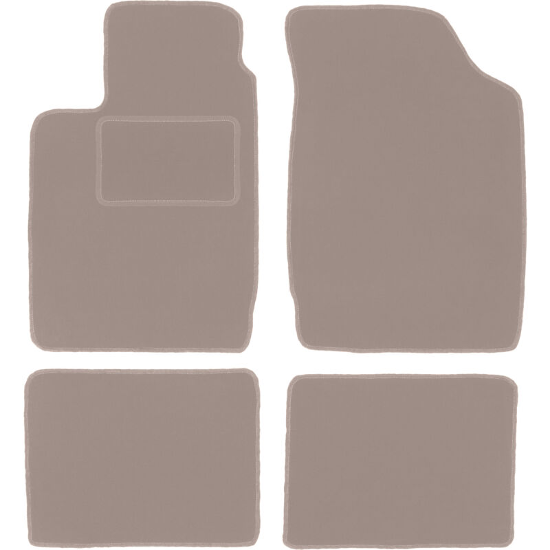 foto del prodotto tappetini in velluto beige per renault thalia i berlina 2000 2010 