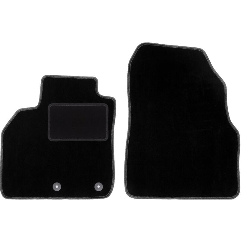 foto del prodotto tappetini anteriori neri per renault grand scenic iii 7 posti 2009 2015 