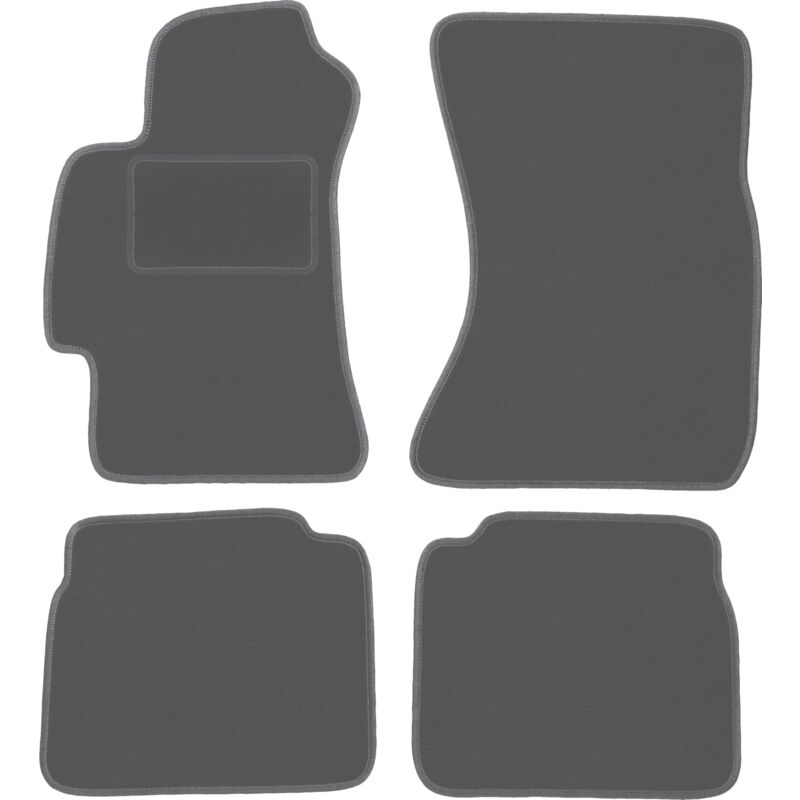 foto del prodotto tappetini auto graphite per subaru outback iii station wagon, berlina 2003 2009 