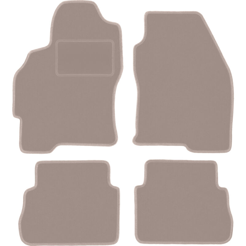 foto del prodotto tappetini in velluto beige per ford mondeo mk1 station wagon, berlina, liftback, hatchback 1992 1996 