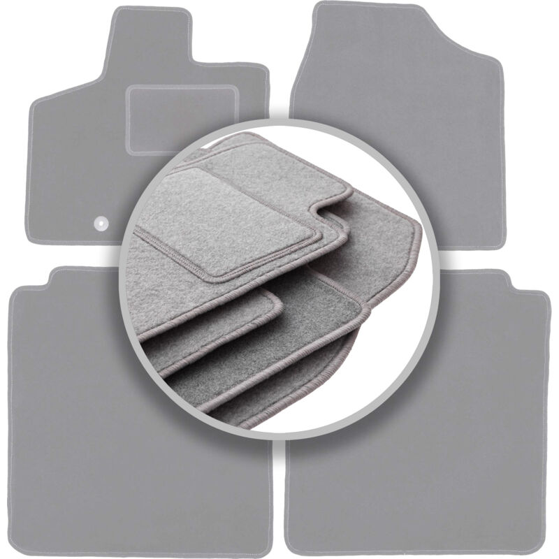 foto del prodotto tappetini auto grigi per chrysler town county iv minivan 2008 2016 