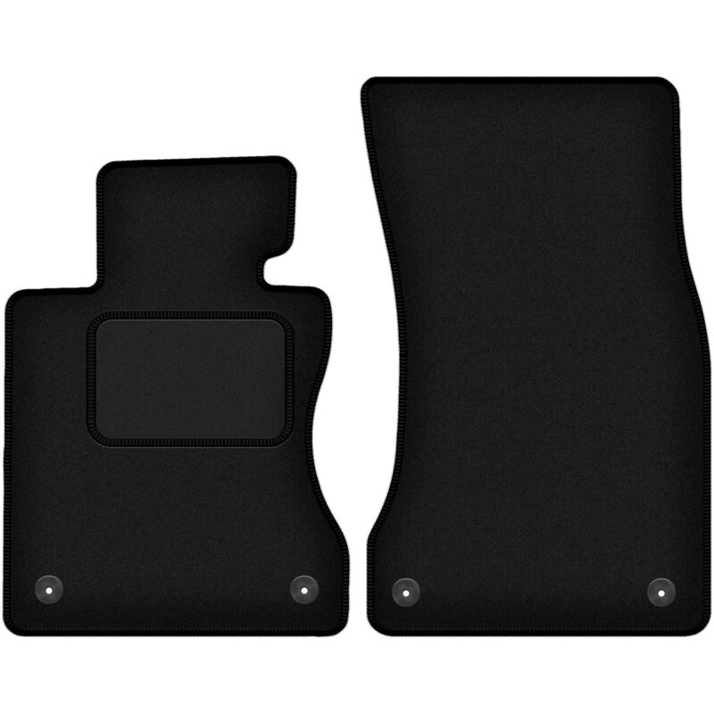 foto del prodotto tappetini anteriori neri per bmw 5 e60 rzepy berlina 2003 2010 