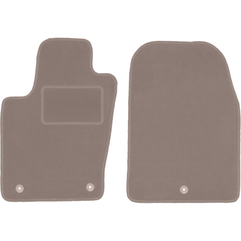 foto del prodotto tappetini anteriori beige per jeep grand cherokee wk2 off road 2010 2018 